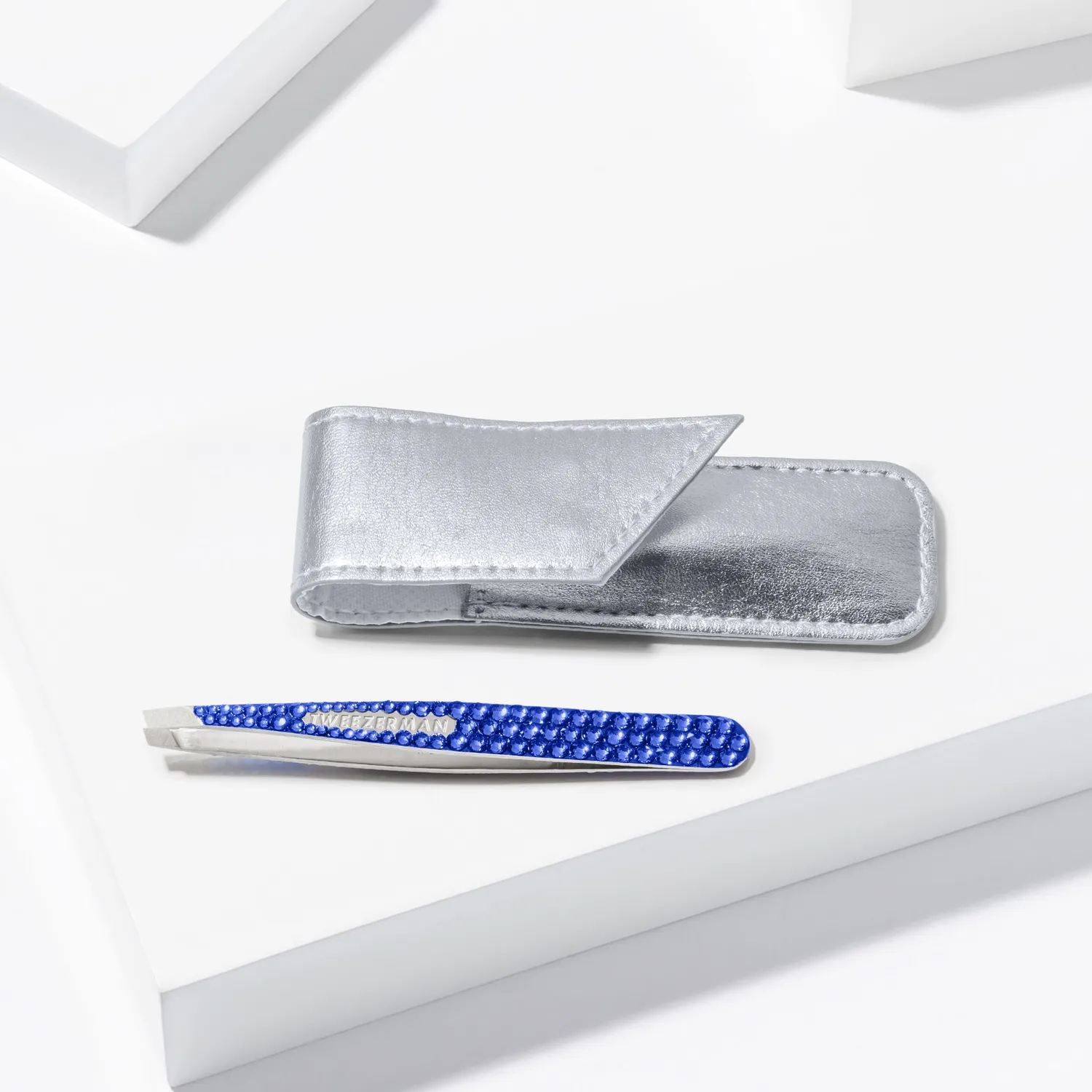 Tweezerman 45th Anniversary Slant Tweezer pincett set fodral