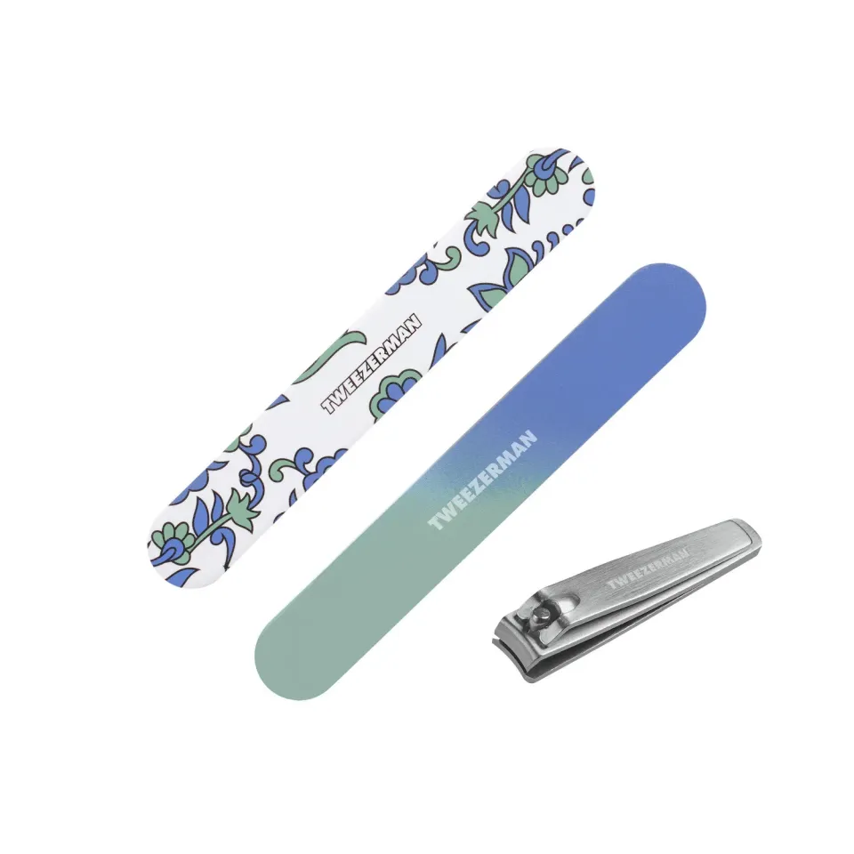 Tweezerman Paisley manikyrkit med nagelklippare