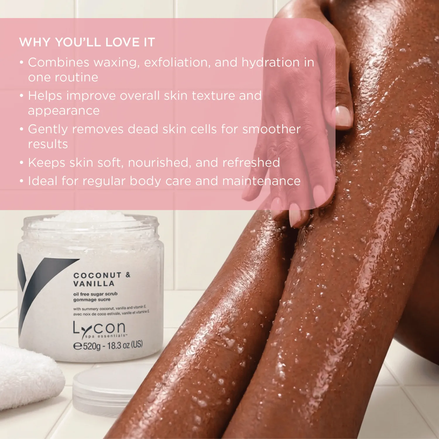 Lycon Wax & Glow Kit vaxkit för slät hud