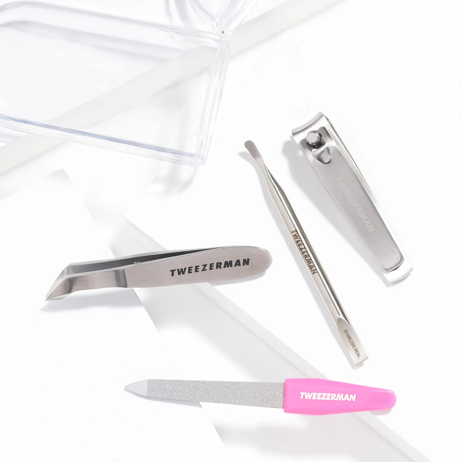 Tweezerman Mini Nail Rescue manikyrset resa