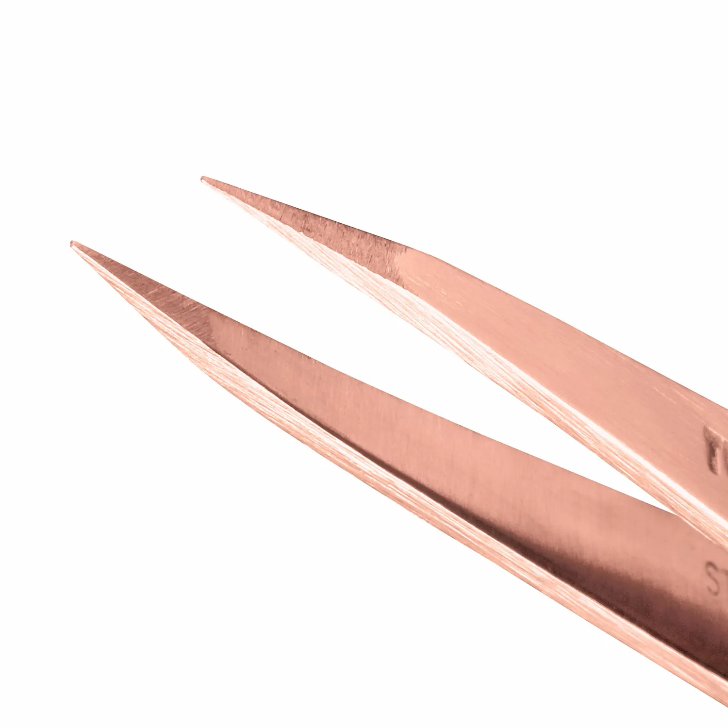 Tweezerman Rose Gold pincett spetsig precision