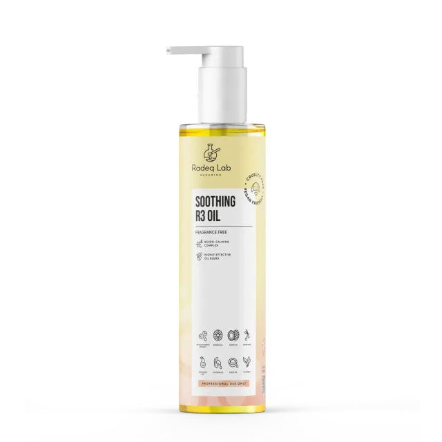 Radeq Lab Soothing R3 Oil olja efter vaxning 200 ml lugnande