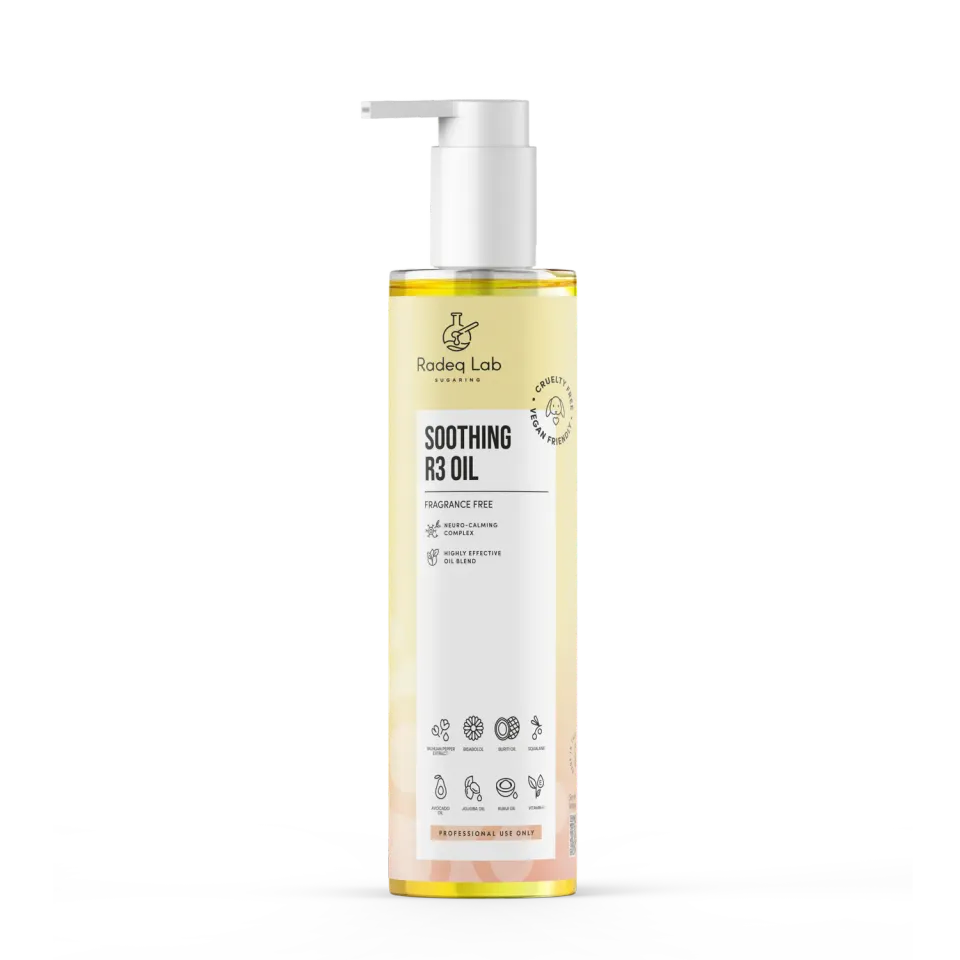 Radeq Lab Soothing R3 Oil olja efter vaxning 200 ml lugnande