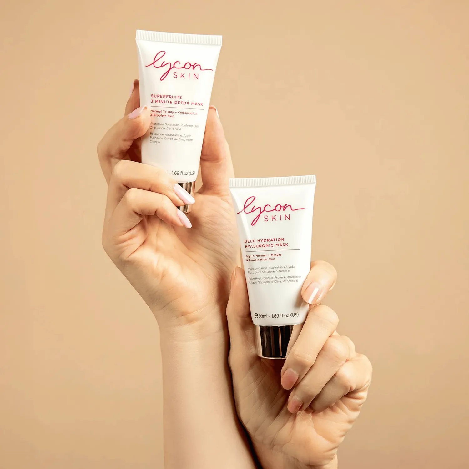 Lycon Face Mask Trio ansiktsmask 3x50ml lyster
