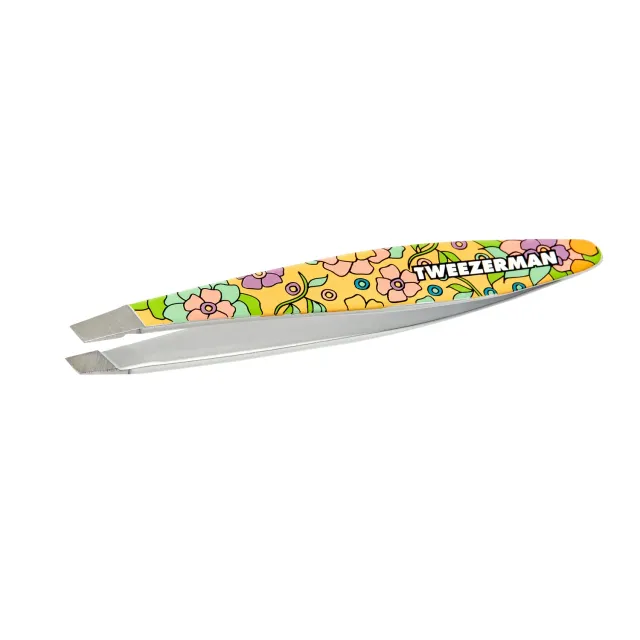 Tweezerman Vintage Floral Mini Slant pincett blommig mini