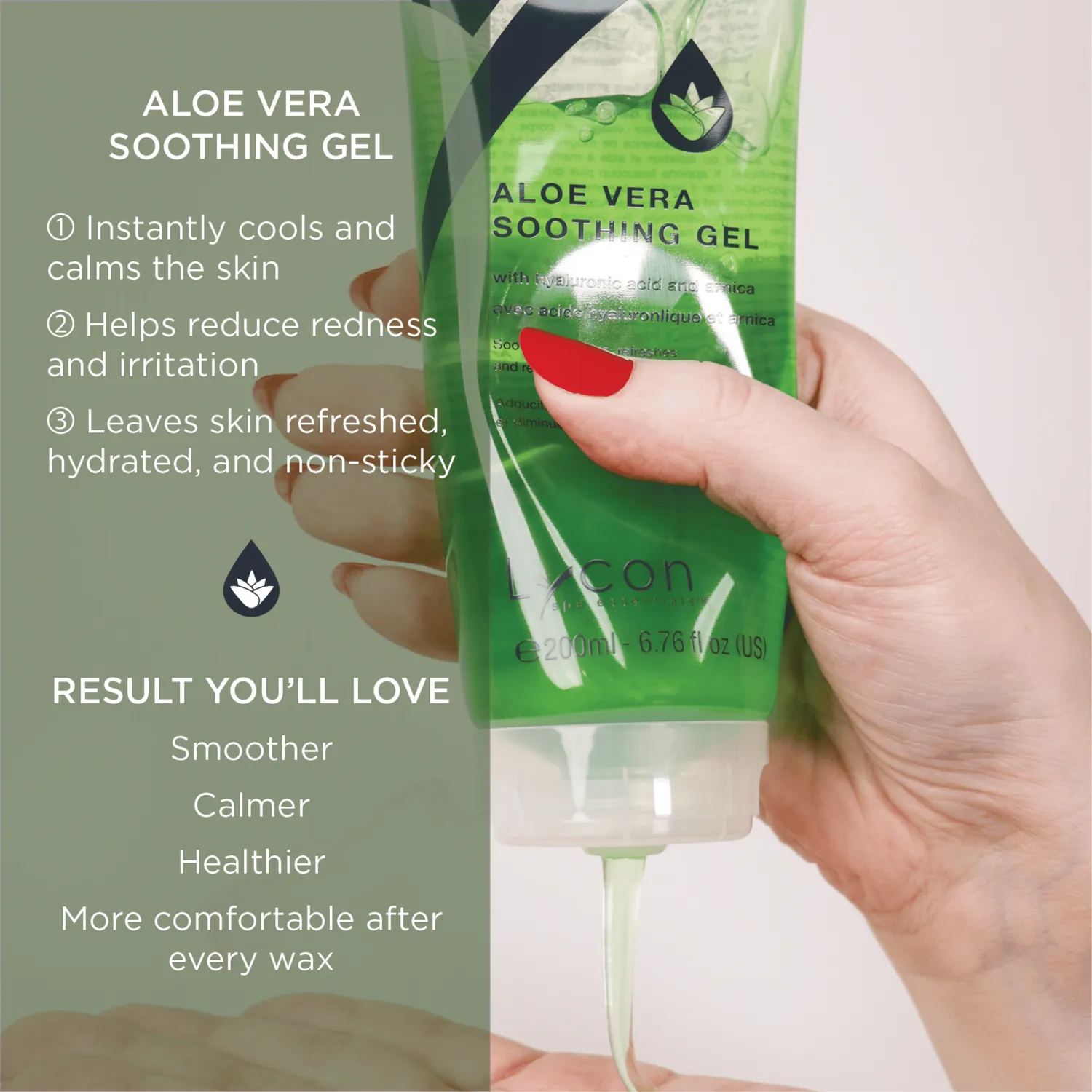 Lycon Post-Waxing Protection Bundle eftervaxkit mot rödhet