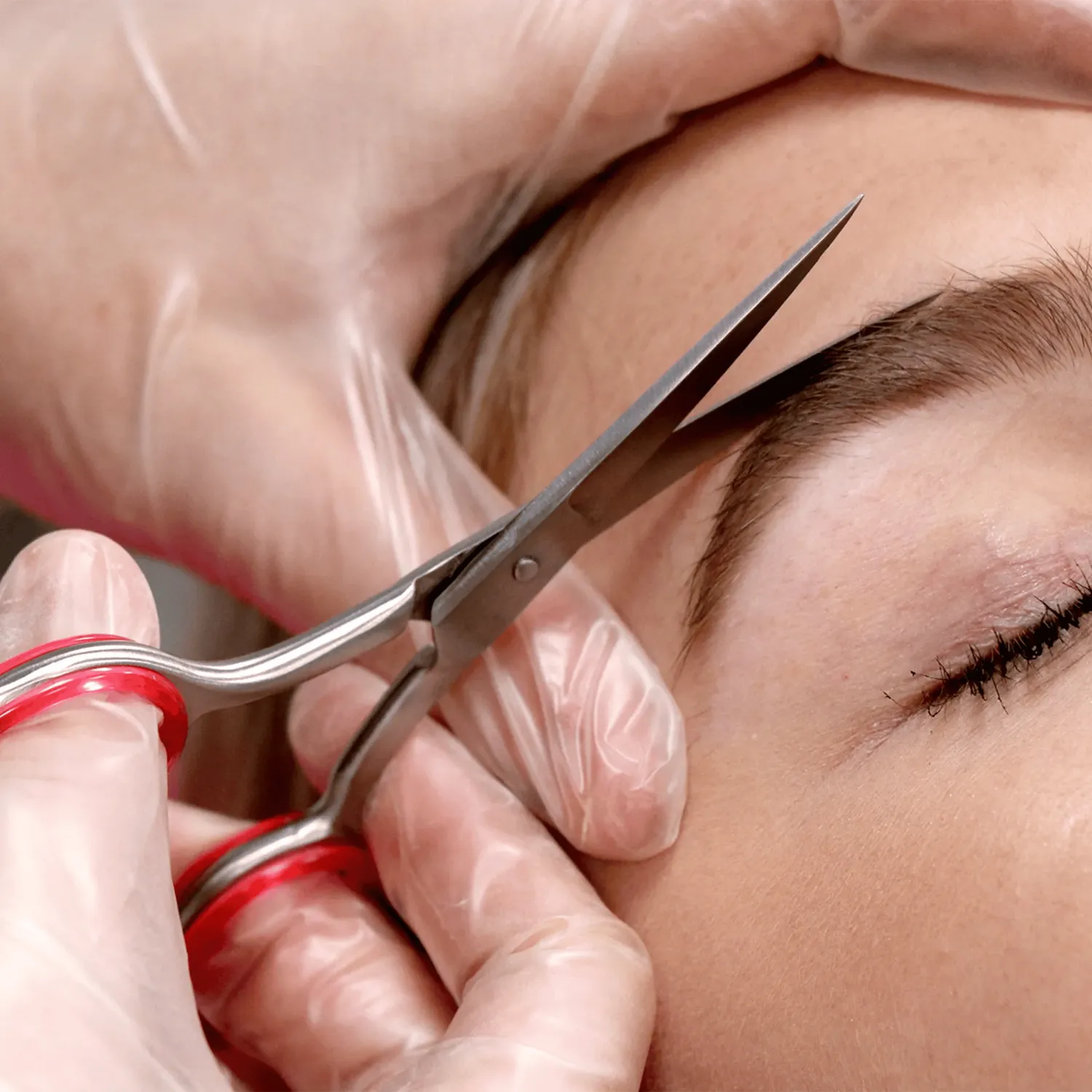 Lycon Brow Scissors brynsax rostfri precision