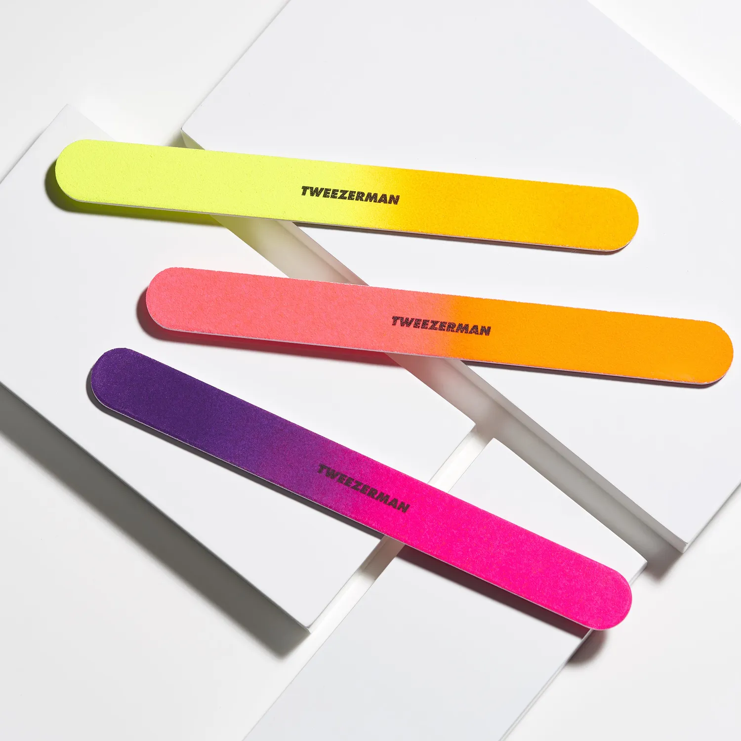 Tweezerman Neon Hot nagelfil 3-pack 100/180 grit