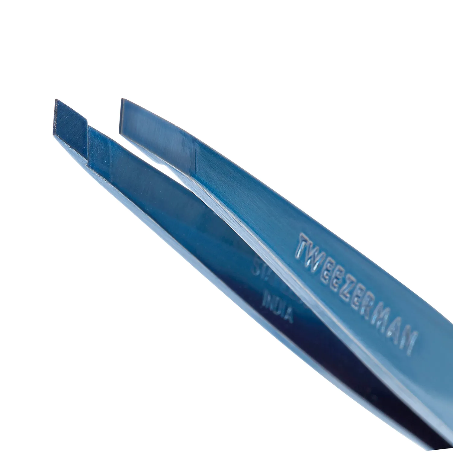 Tweezerman Slant Tweezer pincett blå