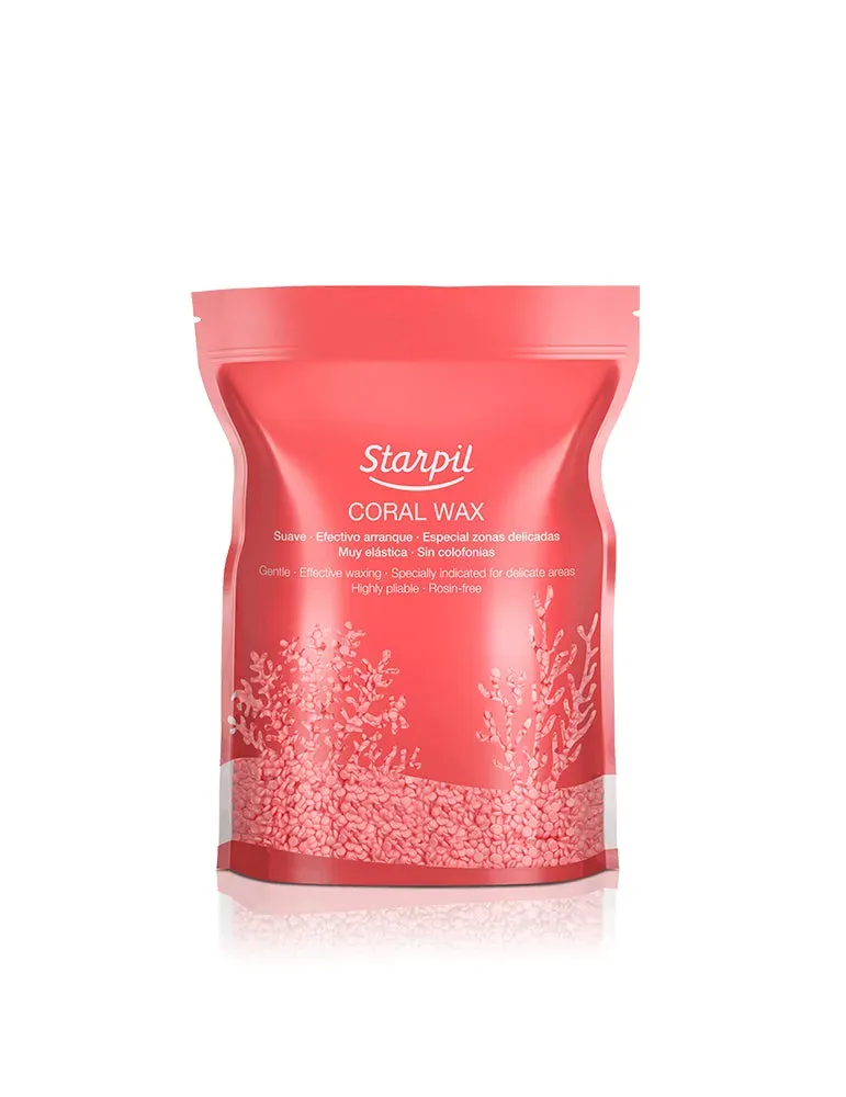 Starpil Coral vaxpärlor doypack elastisk lågtemp