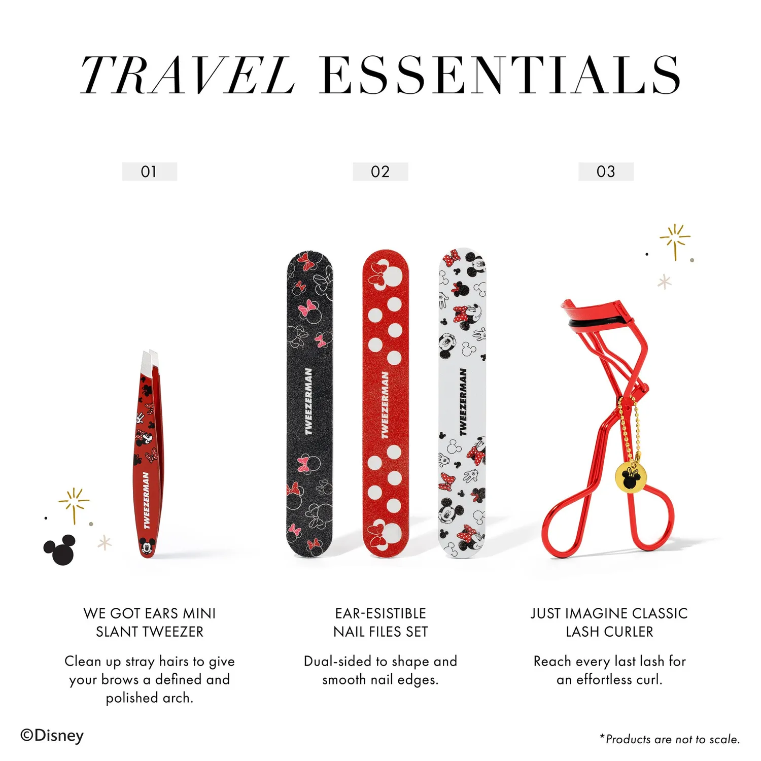 Tweezerman Mini Slant Disney pincett Musse Pigg