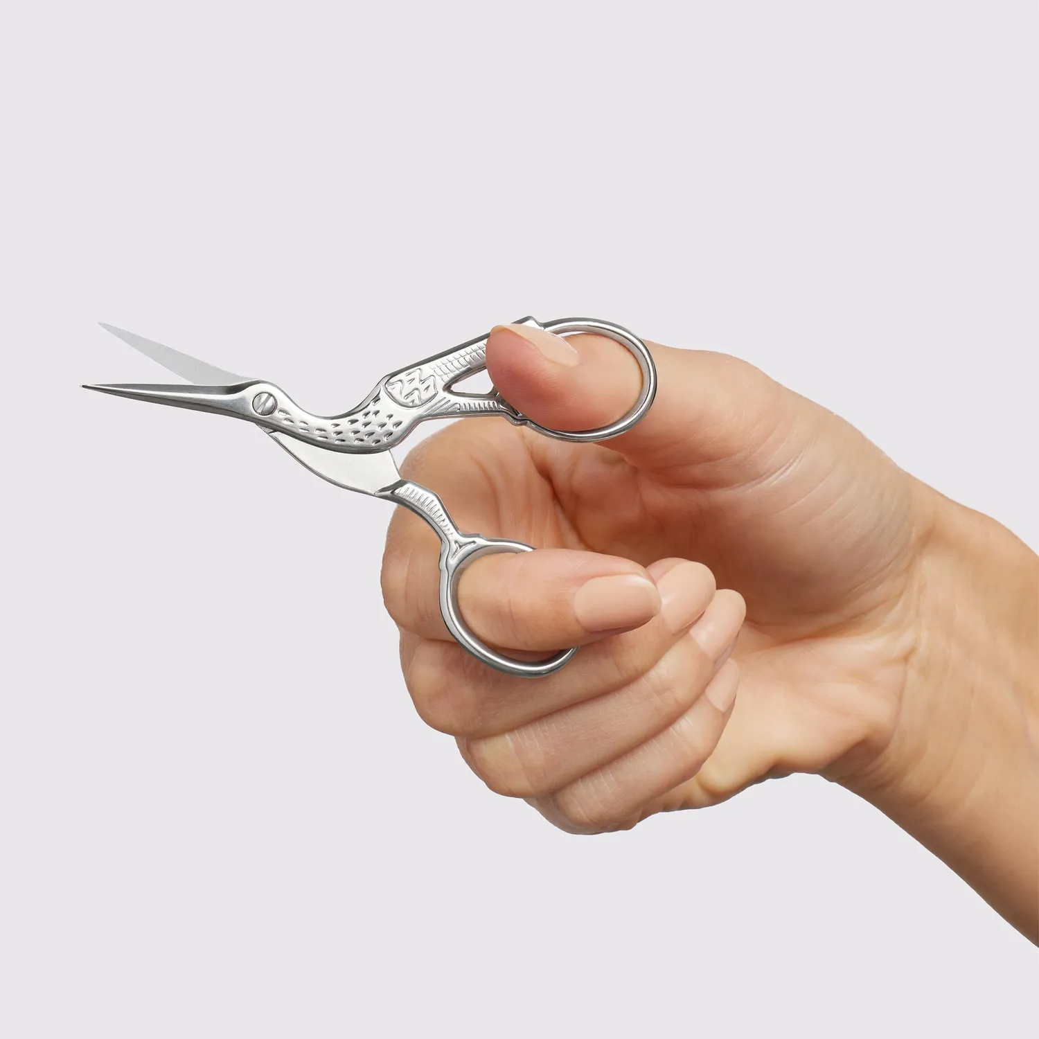 Tweezerman Stork Scissors sax guld nagelvård