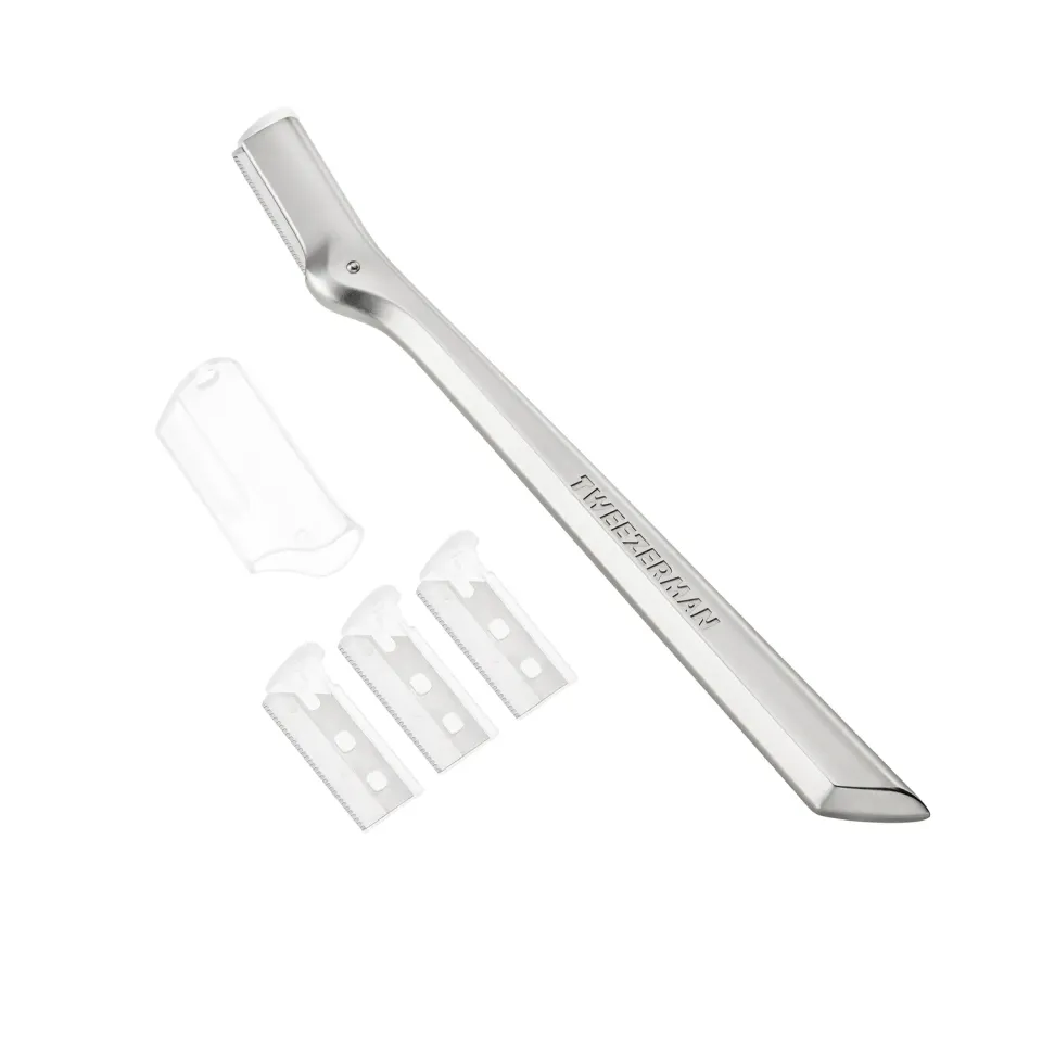 Tweezerman Brow Razor ögonbrynsrakhyvel precision
