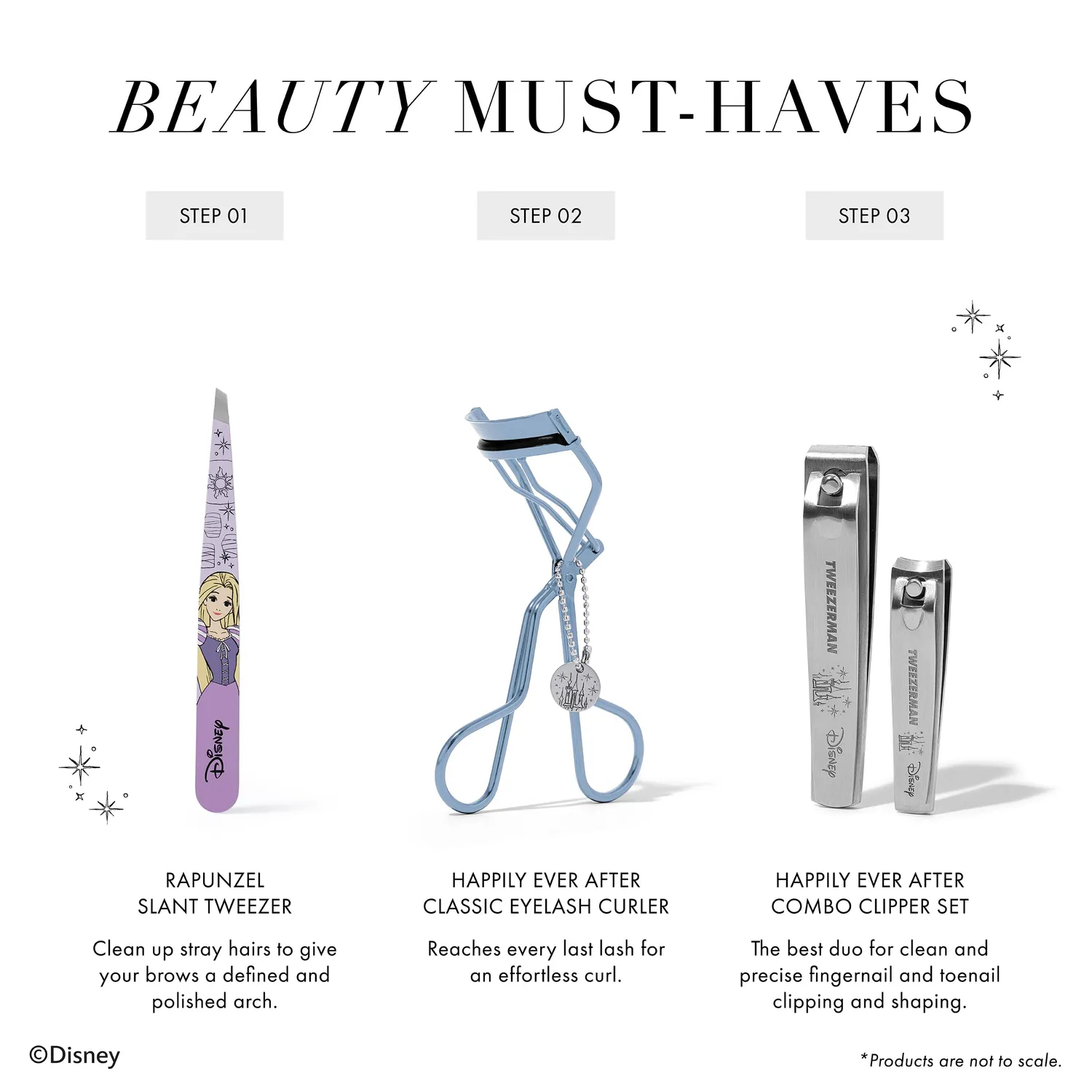 Tweezerman Disney's Rapunzel Slant Tweezer pincett sned