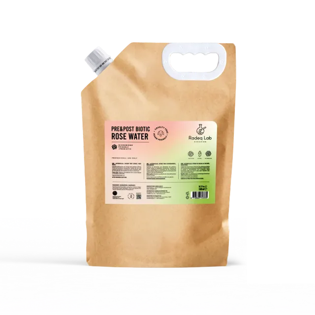 Radeq Lab Pre&Post Biotic rosenvatten refill 1500ml lugnande