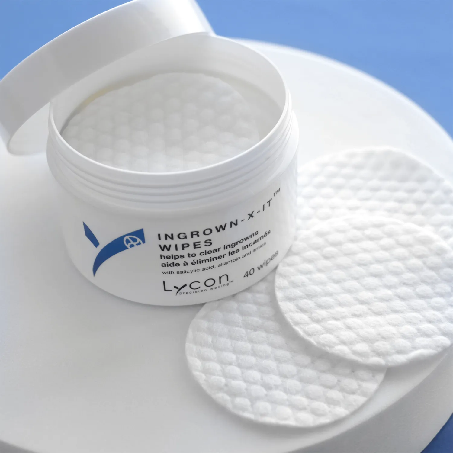 Lycon ingrown-X-it wipes mot inåtväxande 40-pack mild