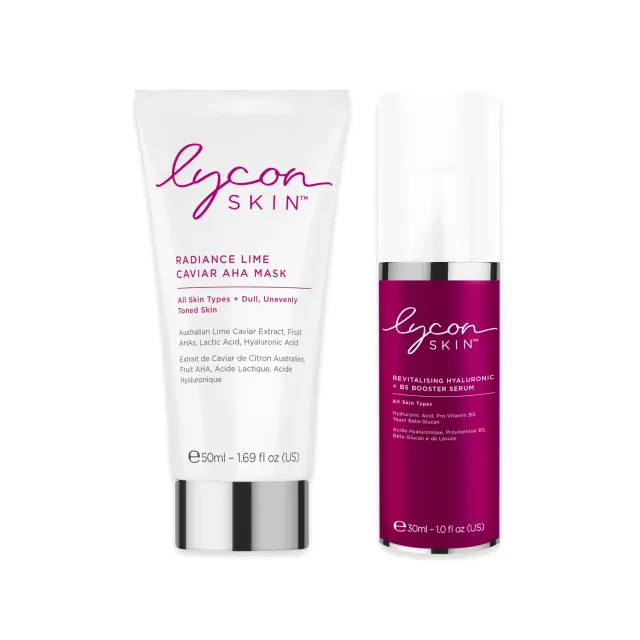 Lycon Skin Brightening Boost Duo mask- och serumset