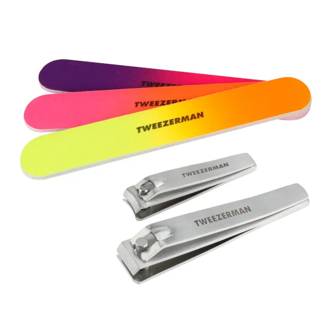 Tweezerman Neon Nail Kit nagelset manikyr
