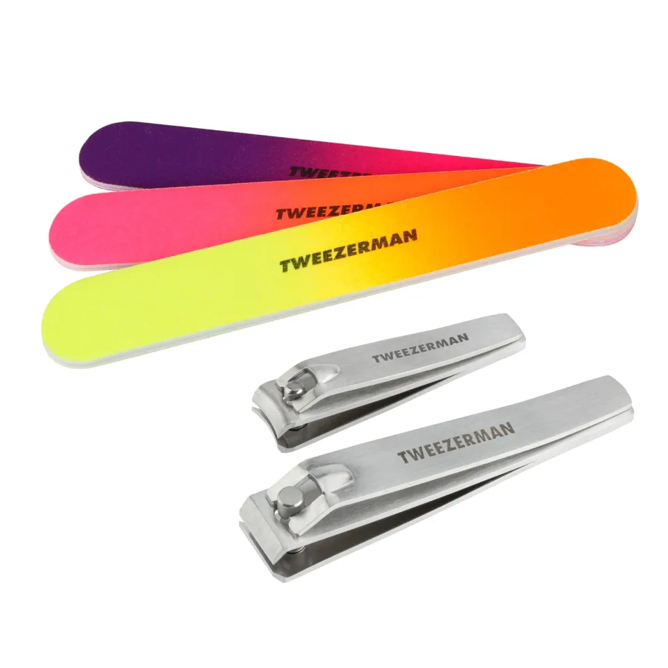 Tweezerman Neon Nail Kit nagelset manikyr