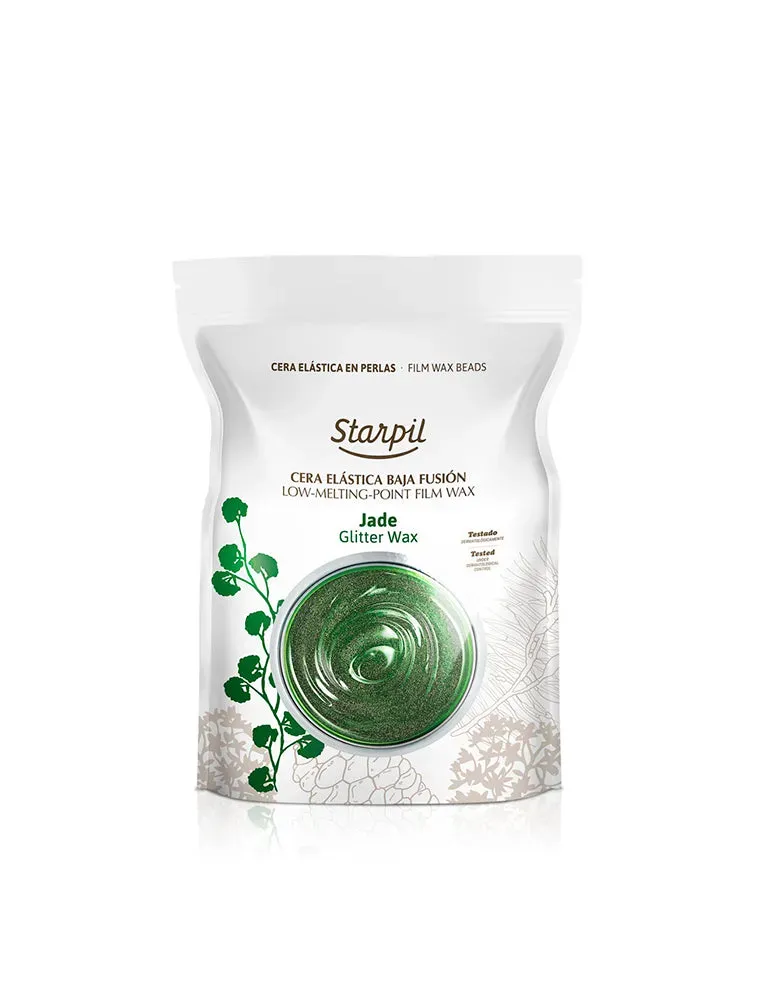 Starpil Pearl Jade glittervax varmt vax känslig hud