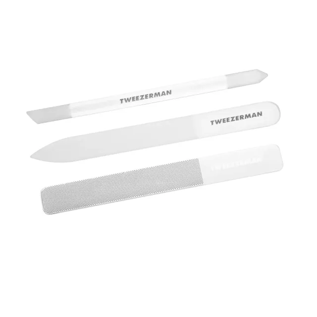 Tweezerman Glass Nailcare nagelkit i glas