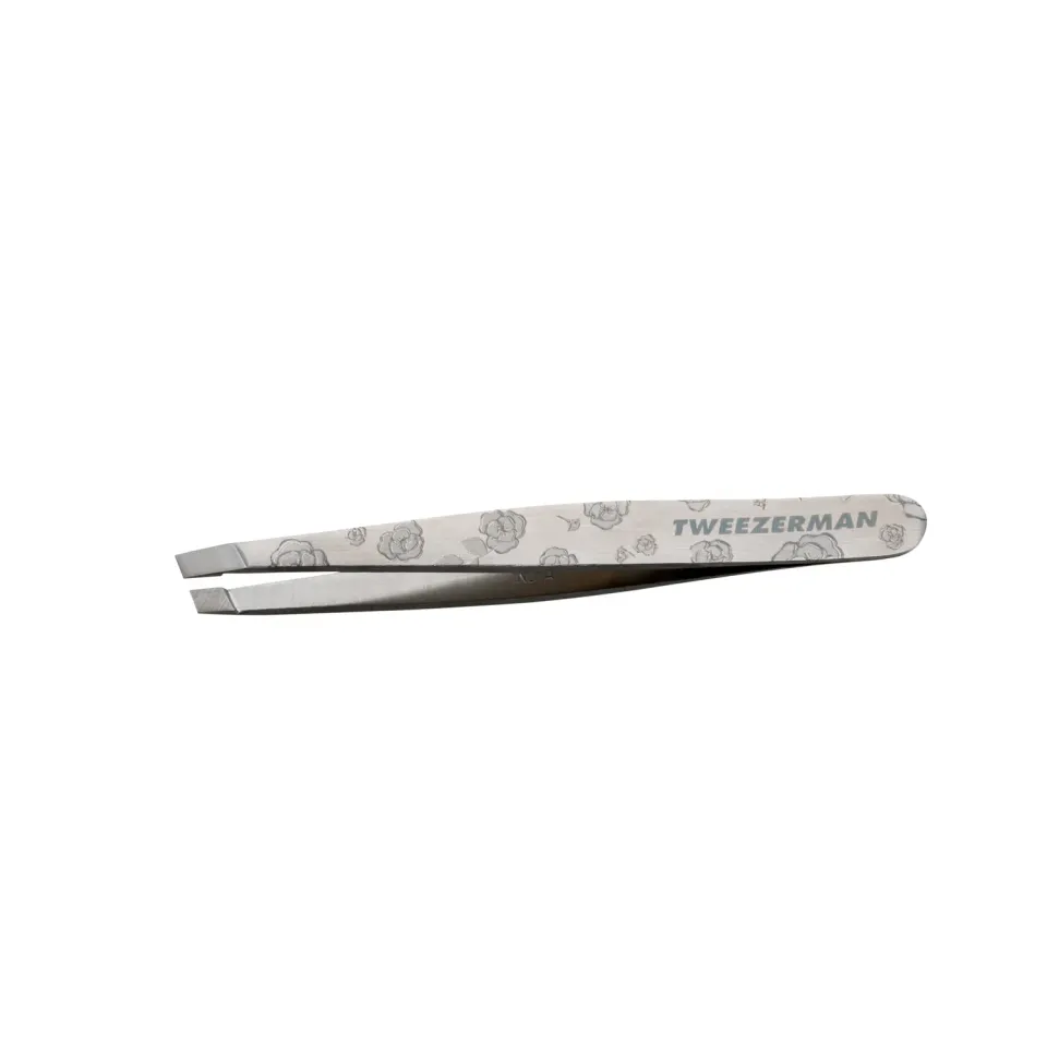 Tweezerman Rose Petite Slant pincett sned