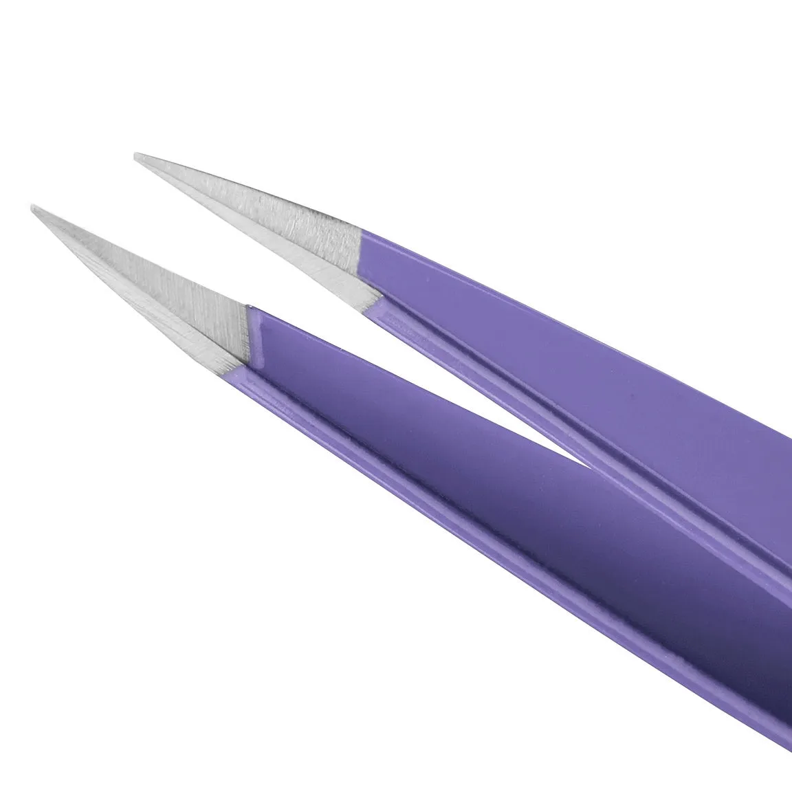Tweezerman Lilac Point pincett spetsig lila