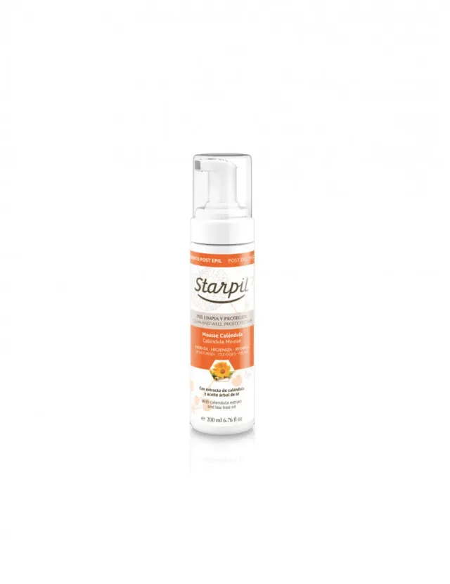 Starpil Calendula eftervaxmousse för känslig hud