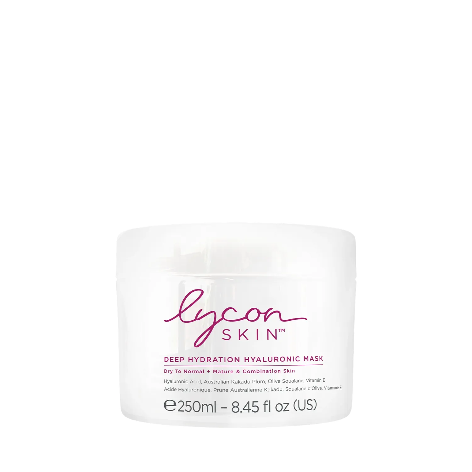 Lycon Deep Hydration Hyaluronic ansiktsmask 50ml torr hy