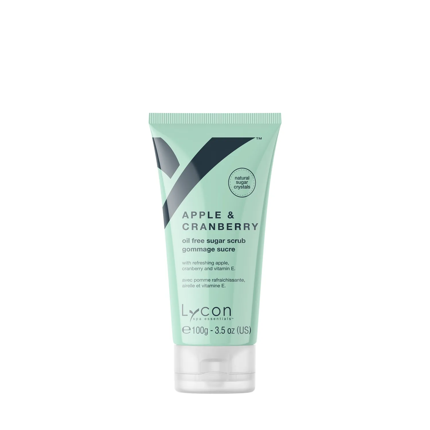 Lycon Apple Cranberry sugarscrub 100g oljefri