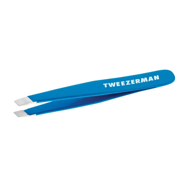 Tweezerman Mini Slant Bahama Blue pincett mini