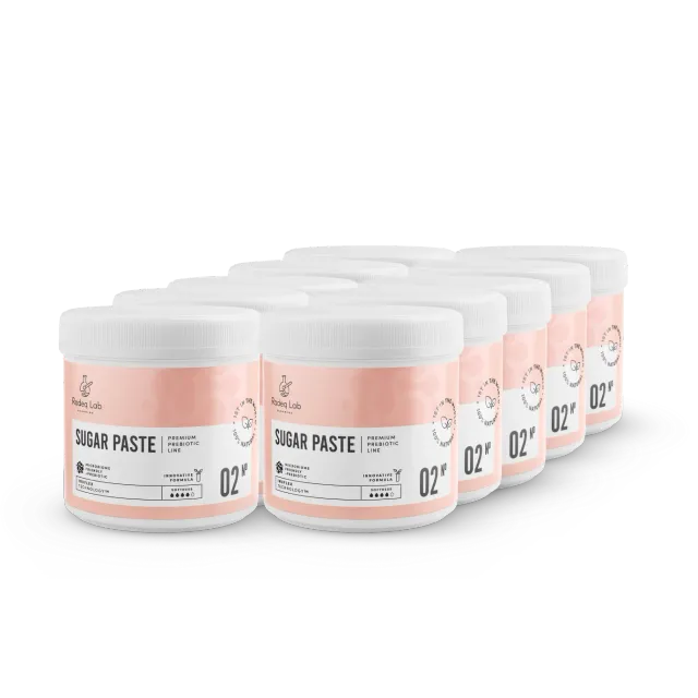Radeq Lab Premium Prebiotic 02N° sockervax 10-pack mjuk