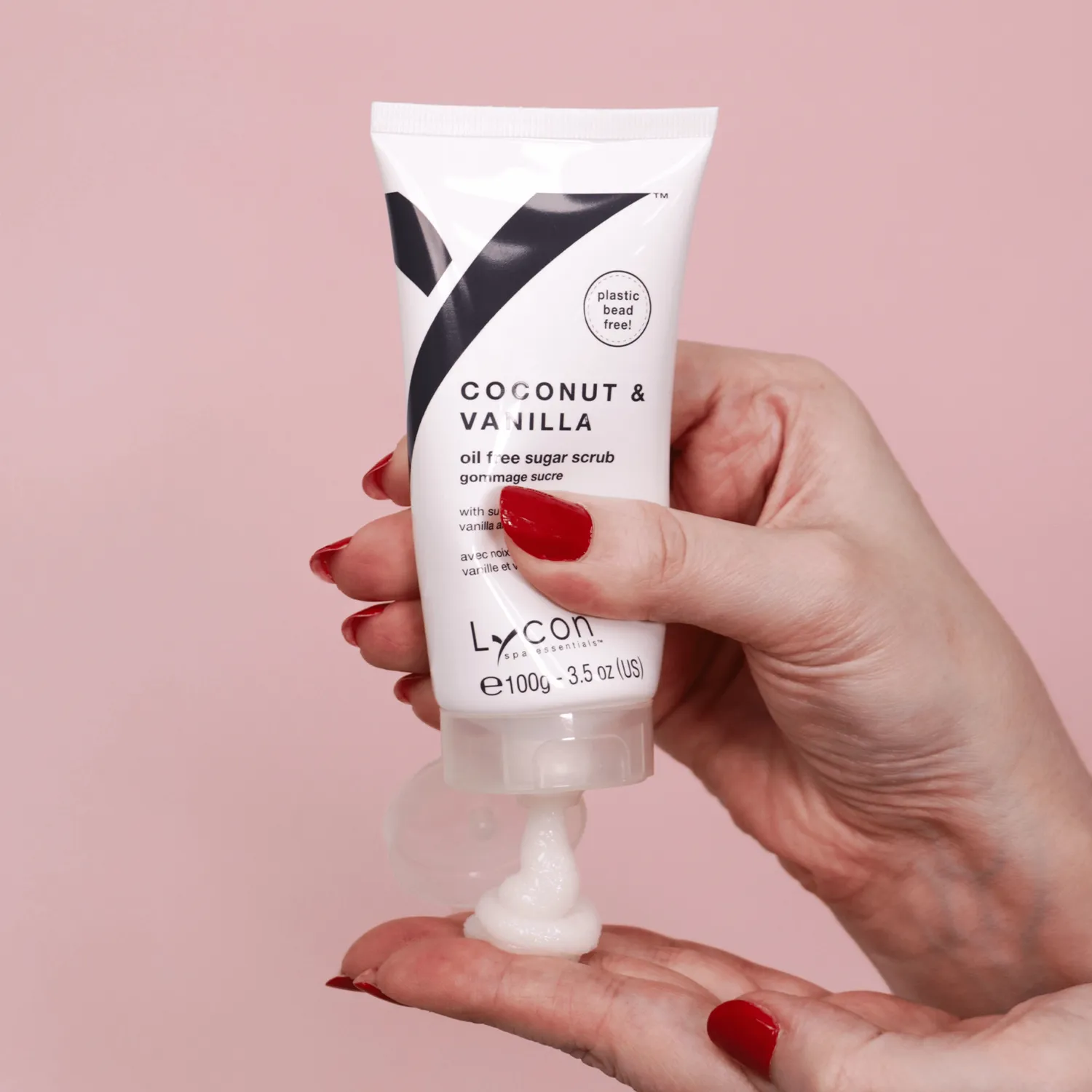 Lycon Coconut Vanilla sugarscrub 100g oljefri