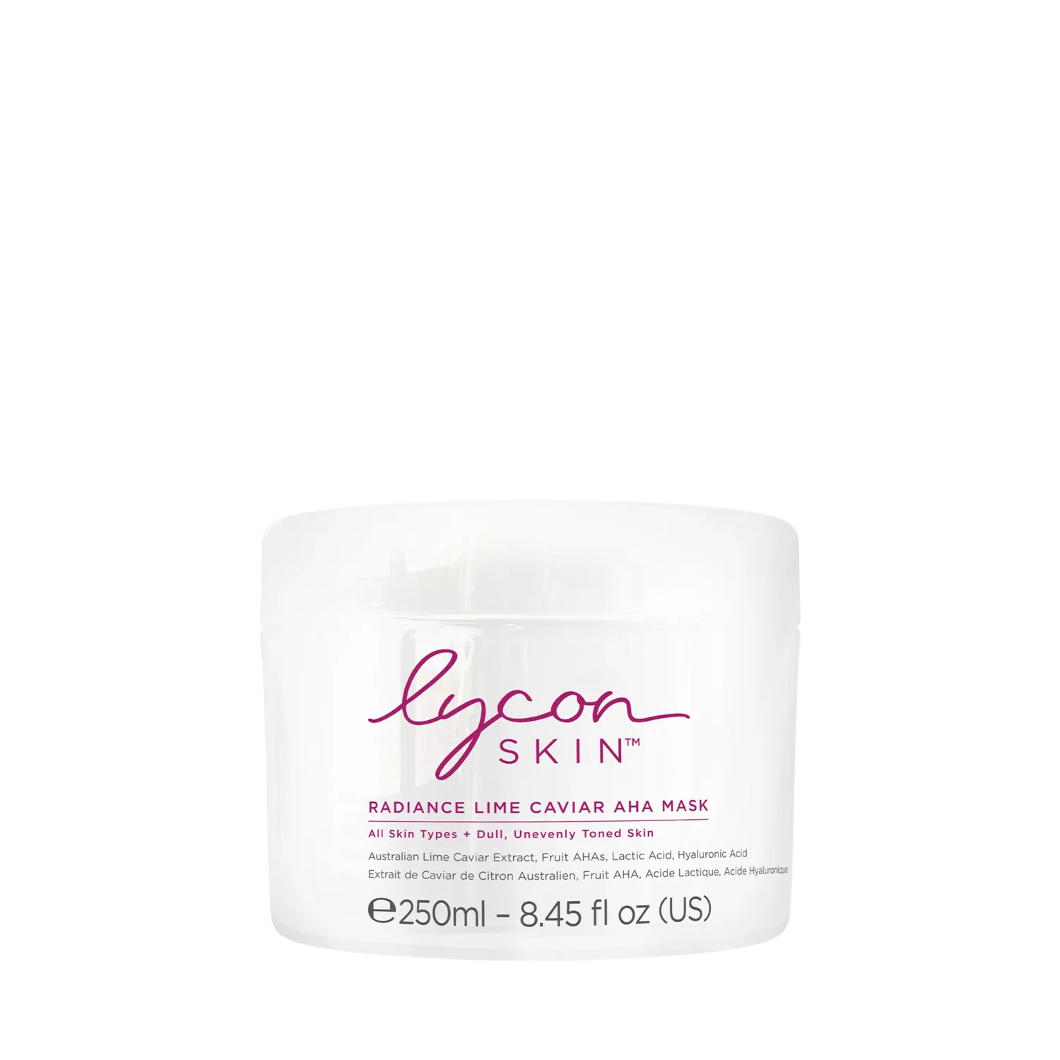 Lycon Radiance Lime Caviar AHA ansiktsmask 50ml lyster