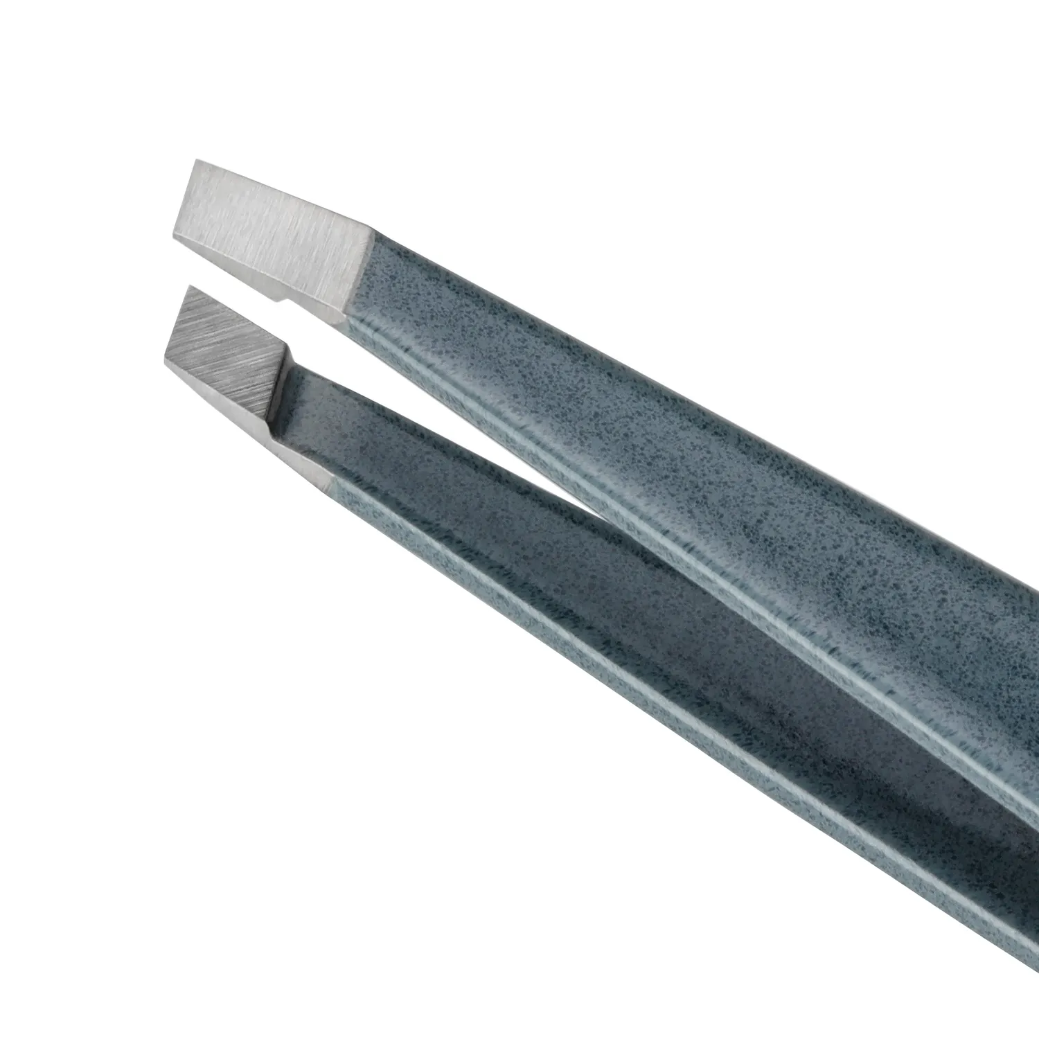 Tweezerman Blue Stone slant pincett bryn blåsten