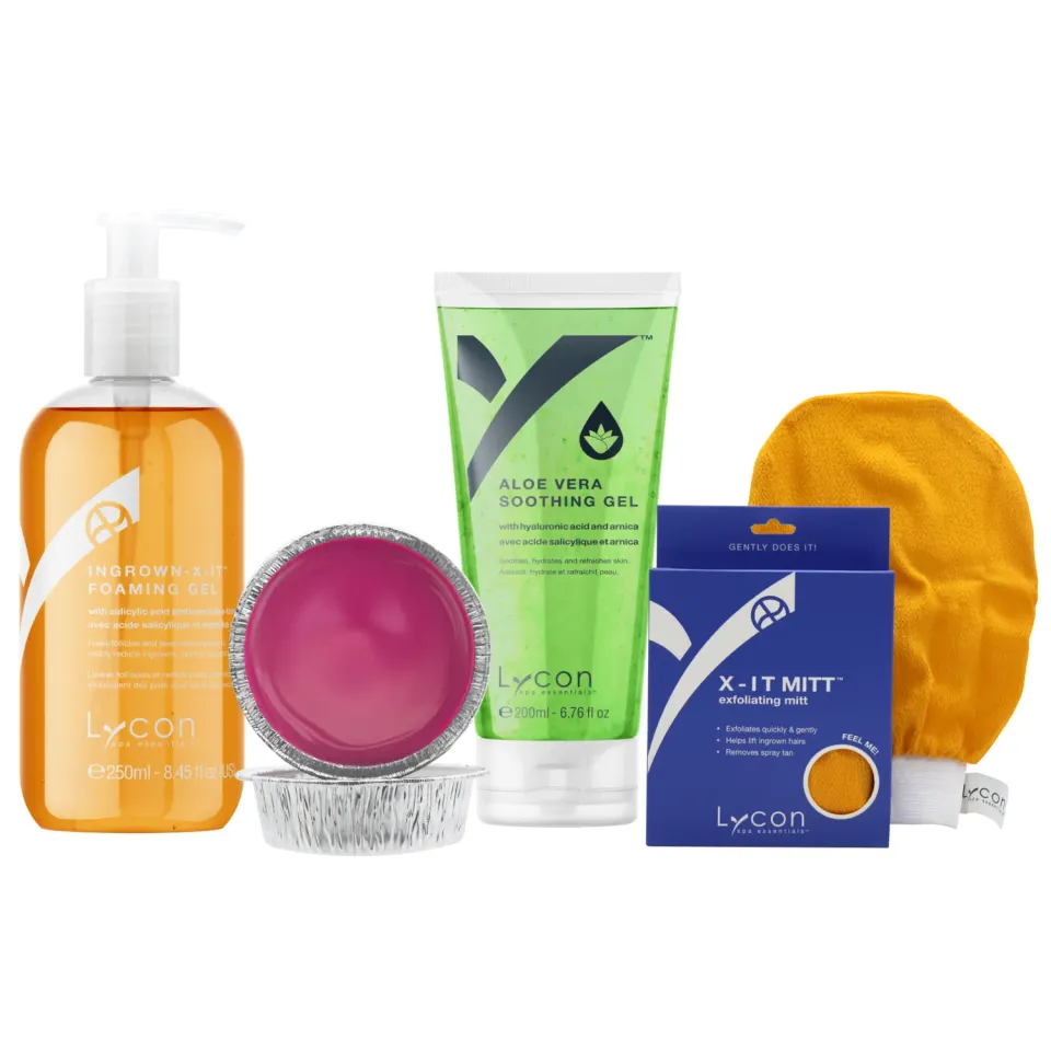 Lycon Post-Waxing Protection Bundle eftervaxkit mot rödhet