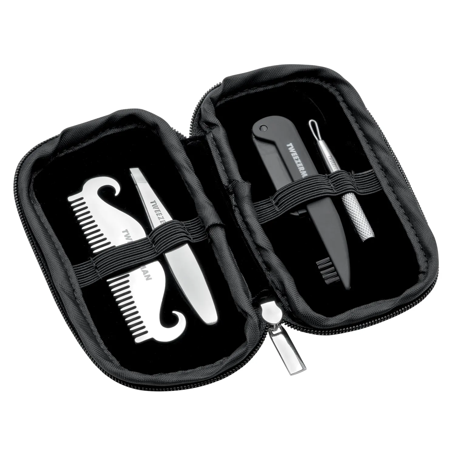 Tweezerman Travel Essentials skönhetsset reseetui herr