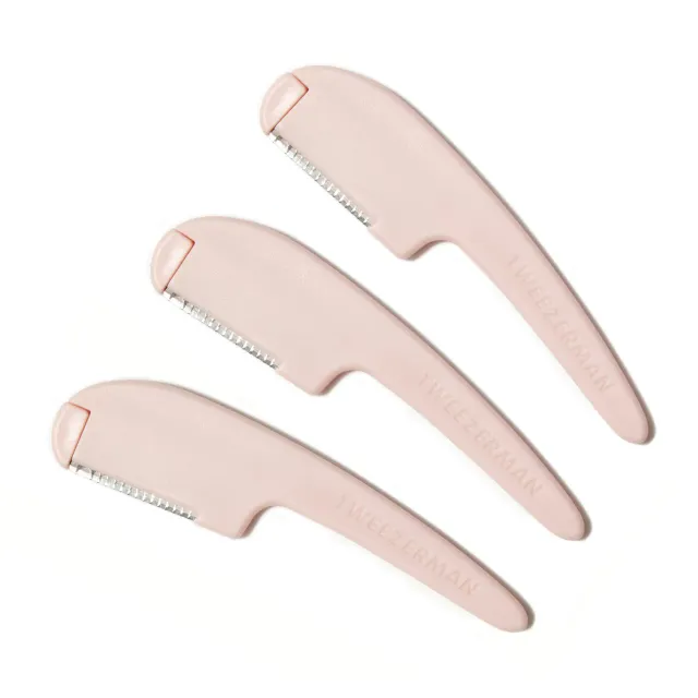 Tweezerman Prep & Plane ansiktsrakhyvel 3-pack