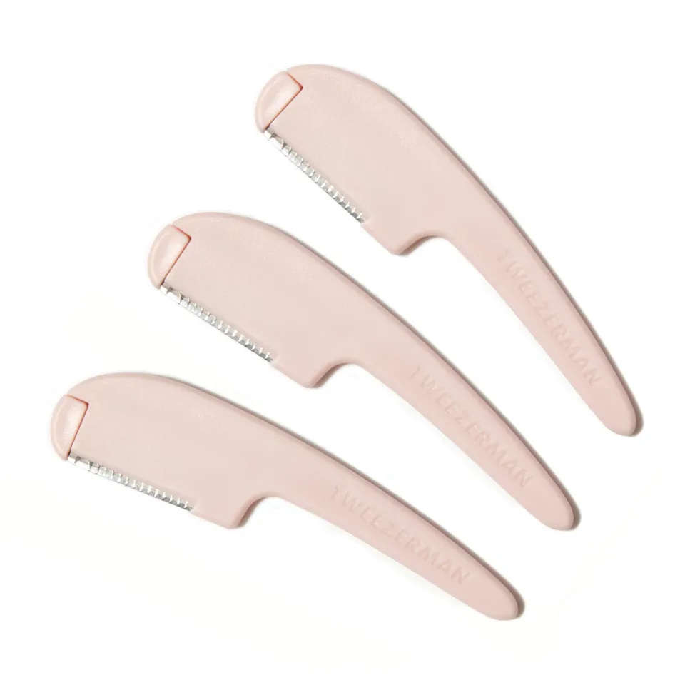 Tweezerman Prep & Plane ansiktsrakhyvel 3-pack