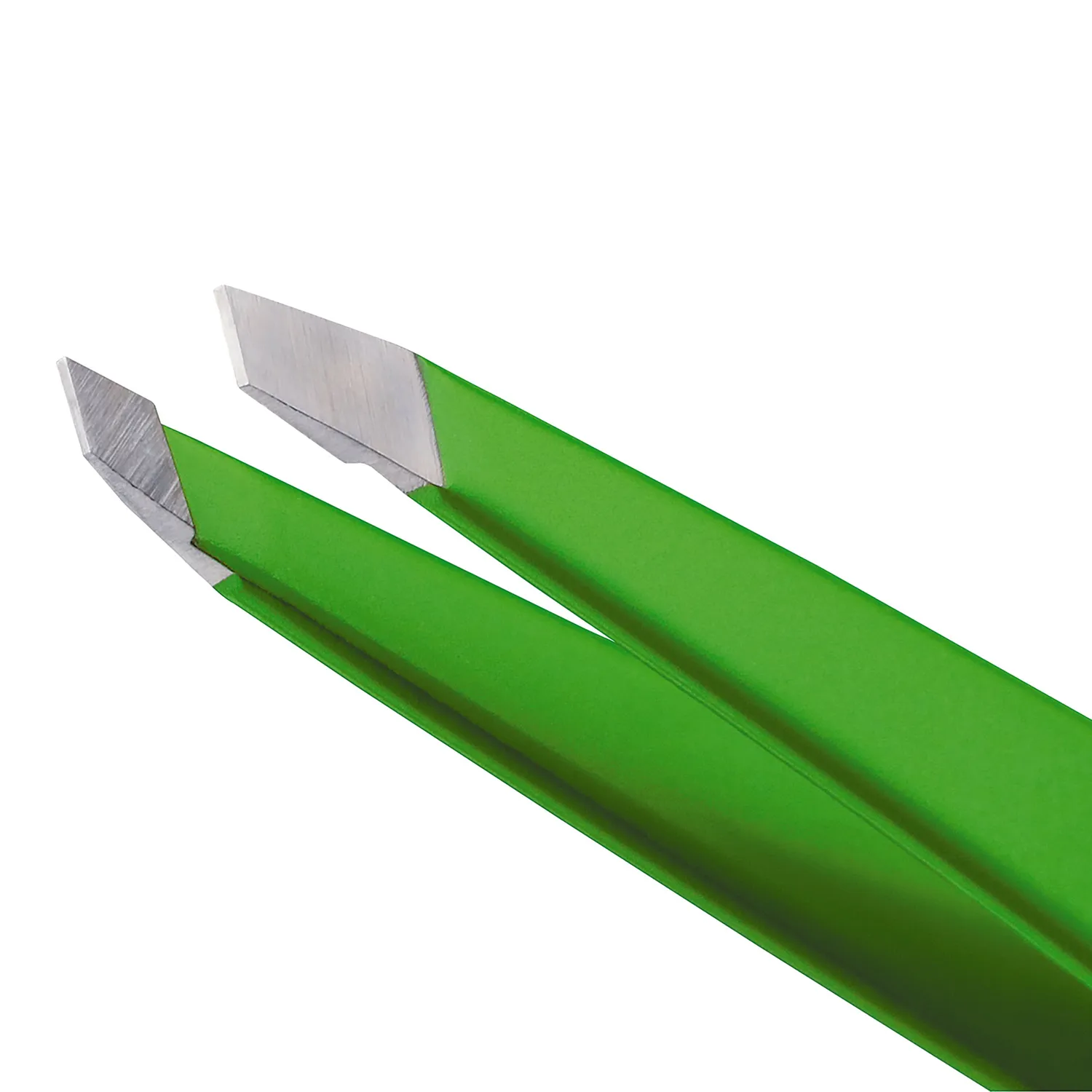 Tweezerman Slant Green Apple sned pincett för bryn exakt
