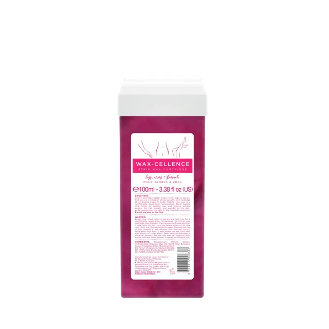 Lycon Wax-cellence Strip Wax patronvax 100ml jordgubb