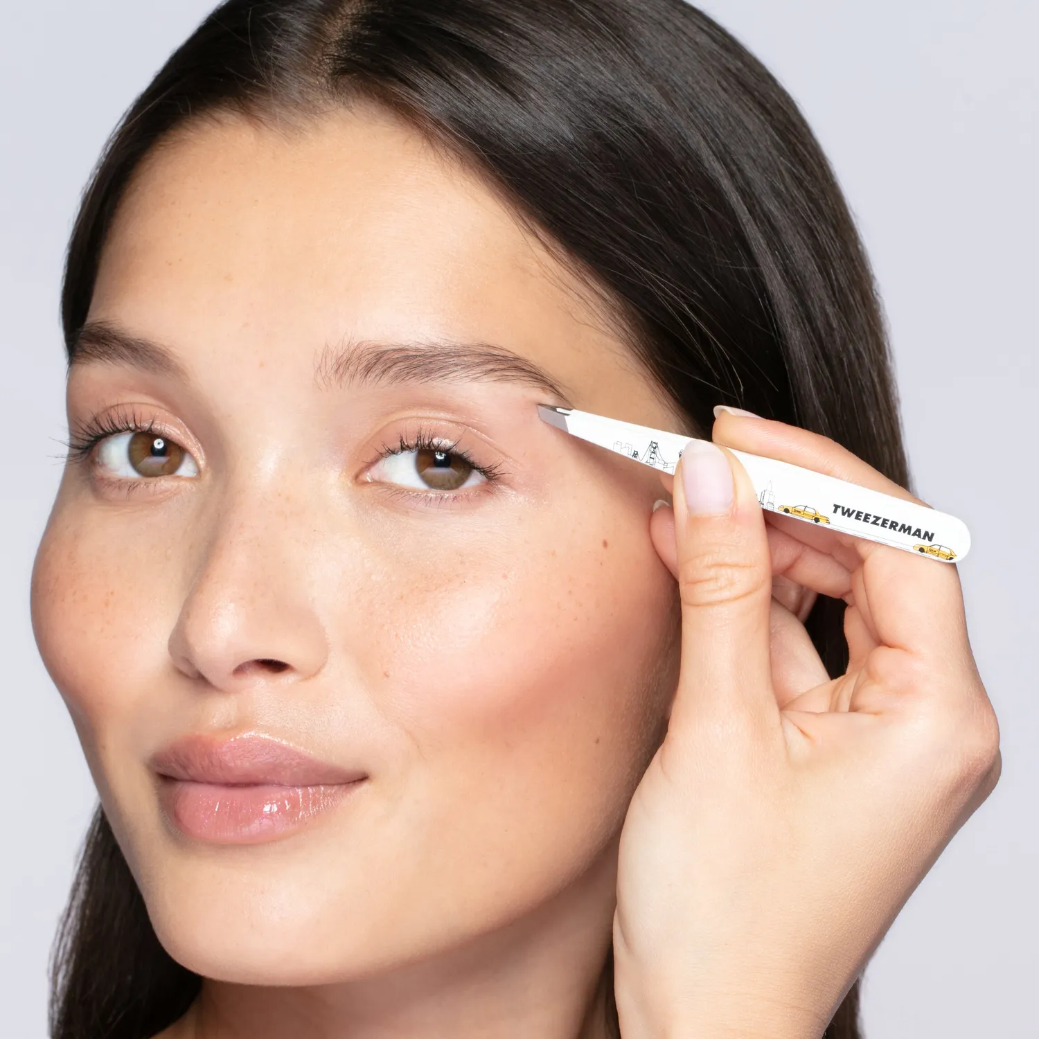 Tweezerman NYC Slant Tweezer pincett sned spets
