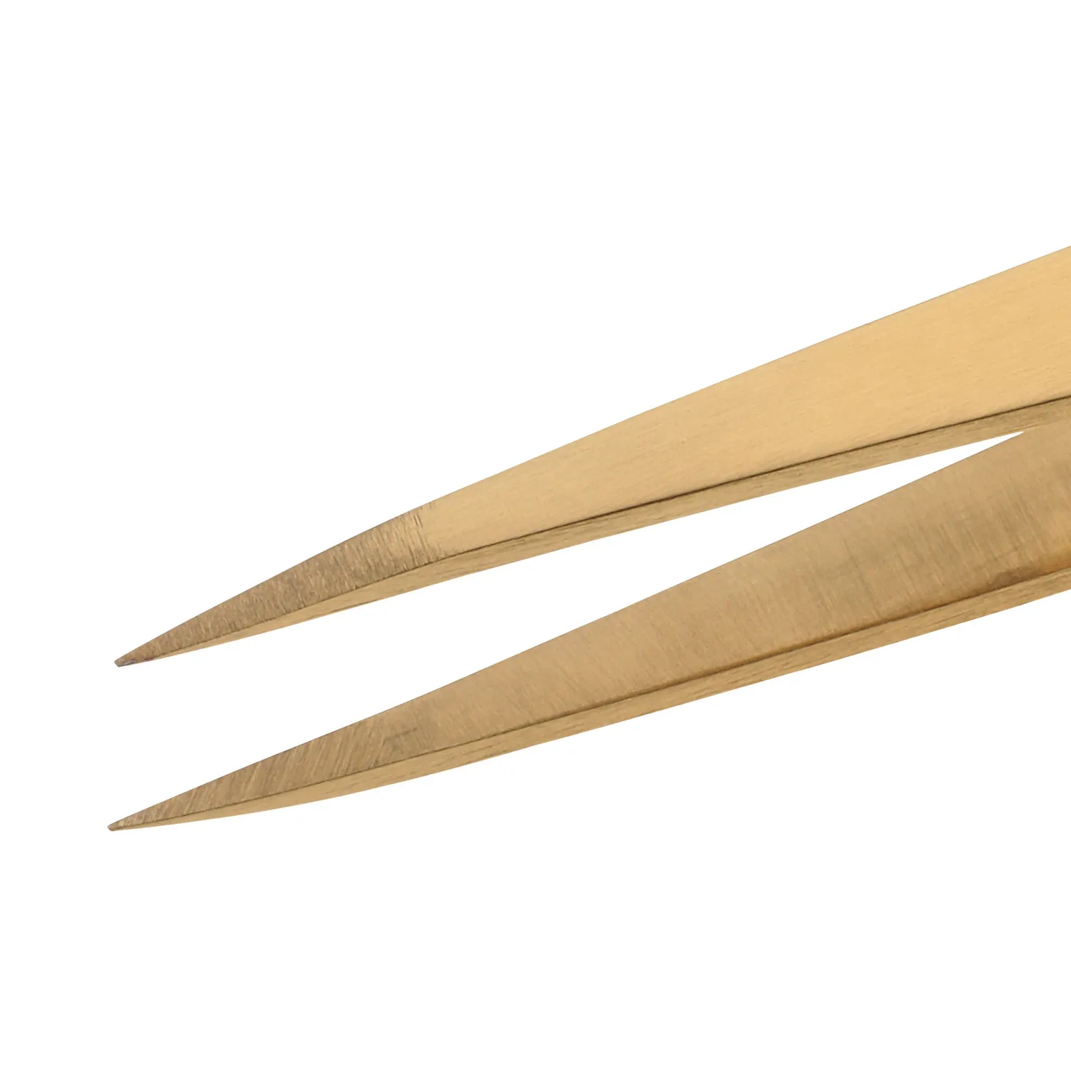 Tweezerman Ultra Precision Point pincett titanguld