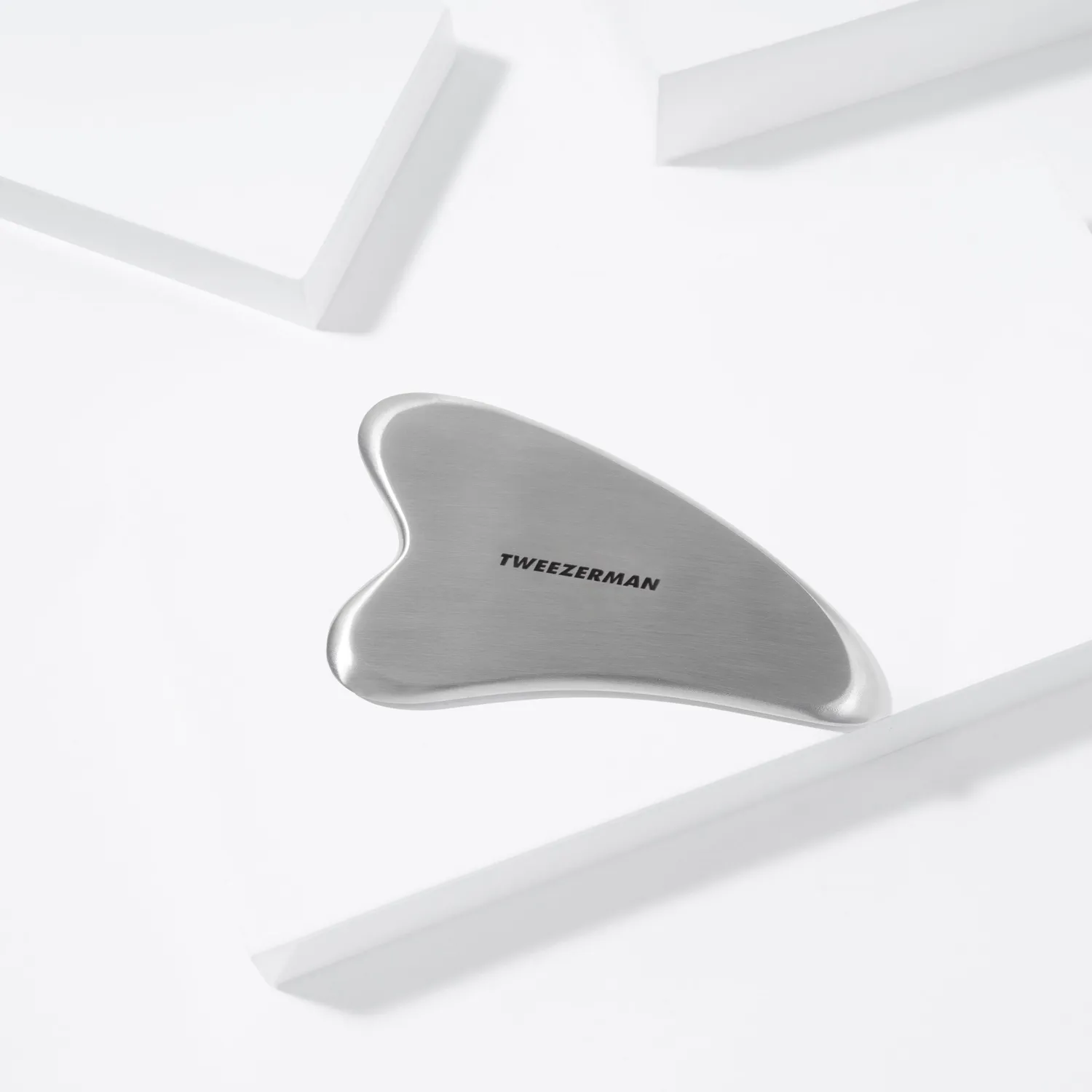 Tweezerman Stainless Steel Gua Sha ansiktsverktyg svalkande