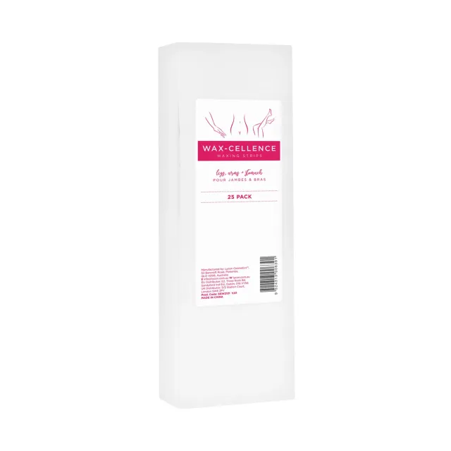 Lycon Wax-cellence vaxremsor 25-pack non-woven